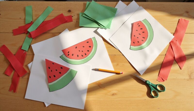 How to Create Adorable Watermelon Crafts: A Step-by-Step Tutorial 2 Step 1: Prep Work and Setup