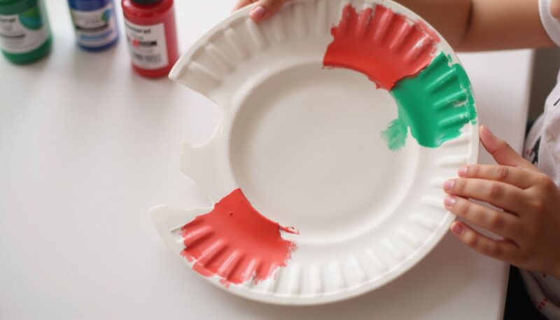 How to Create Adorable Watermelon Crafts: A Step-by-Step Tutorial 3 Step 2: The Paper Plate Method