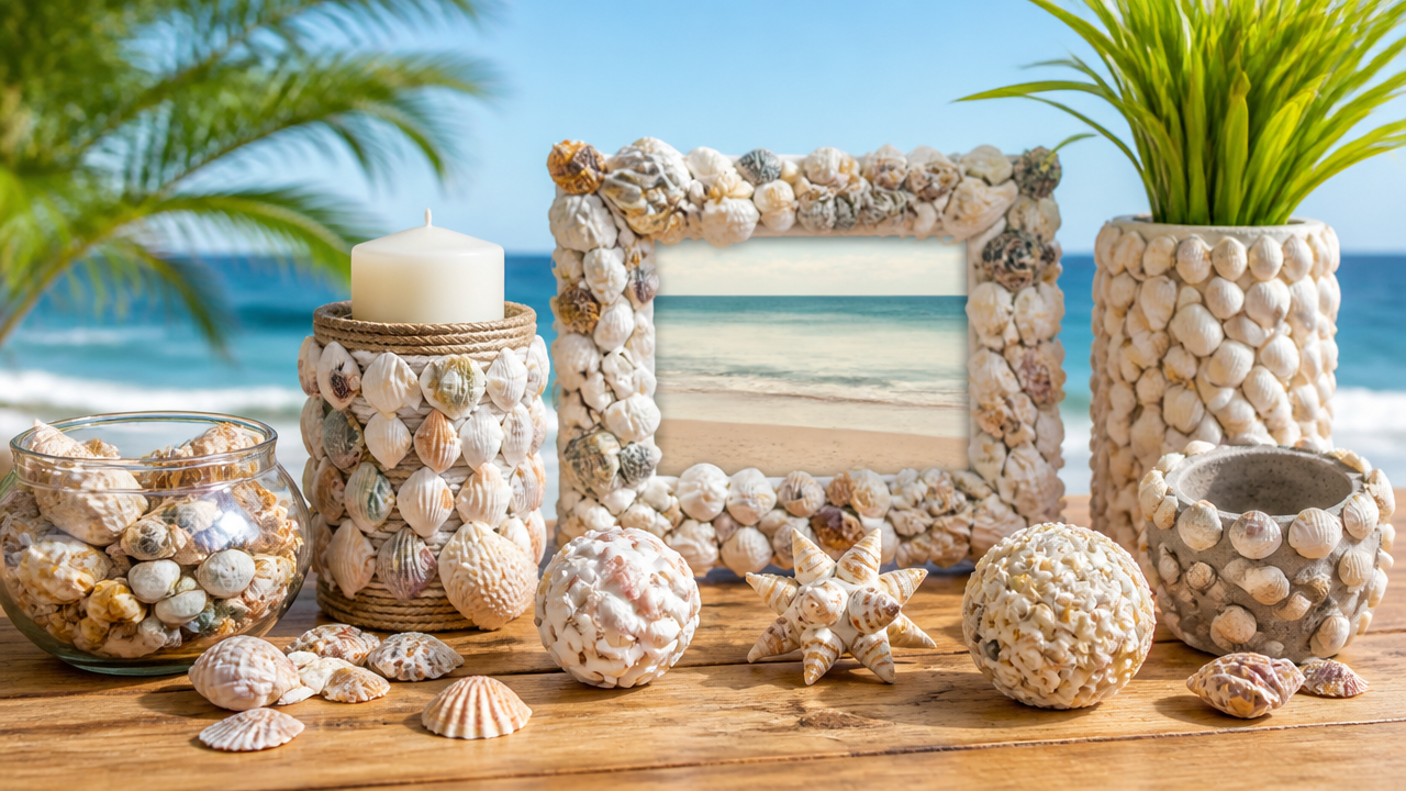 How to Make Beautiful Seashell Crafts at Home