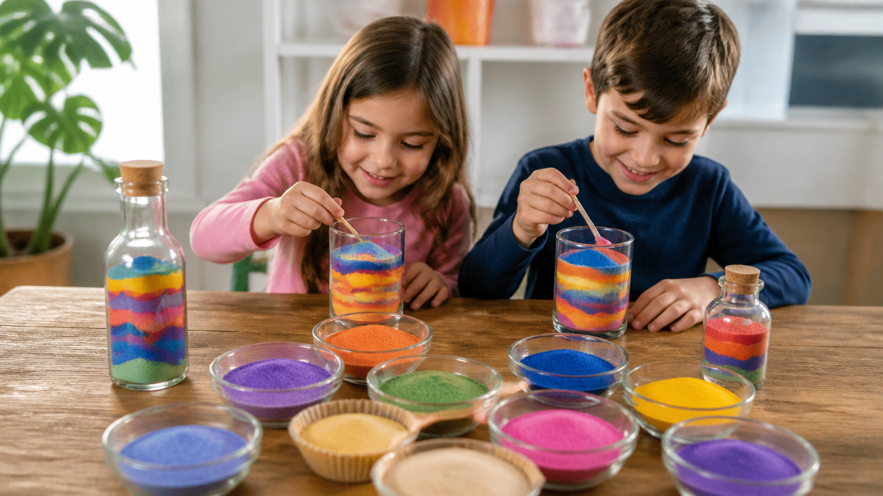 How to Master DIY Sand Art Crafts for Kids