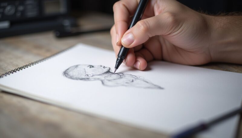 How to Draw Anime Characters: A Simple Step-by-Step Guide for Beginners 4 Step 2: Refining and Inking