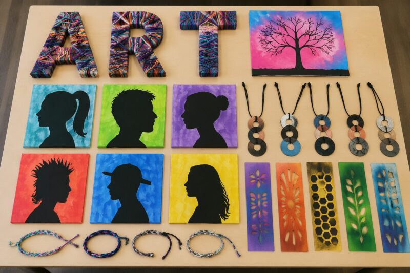 14 Easy Art Projects for Teens That Are Super Fun 4 2. Pastel Smudge Art
