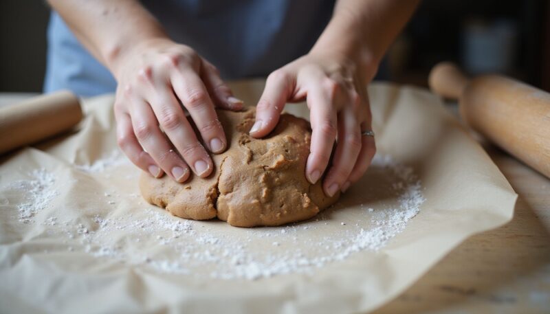 Step 4: Knead the dough