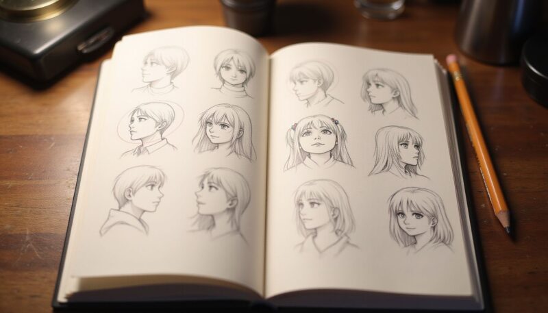 4. Layer Your Lines from Light to Dark