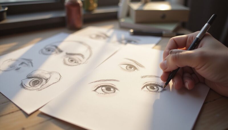 Step 2: Detailing Facial Features