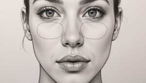 Step 2: Draw the Head Shape and Face Guidelines