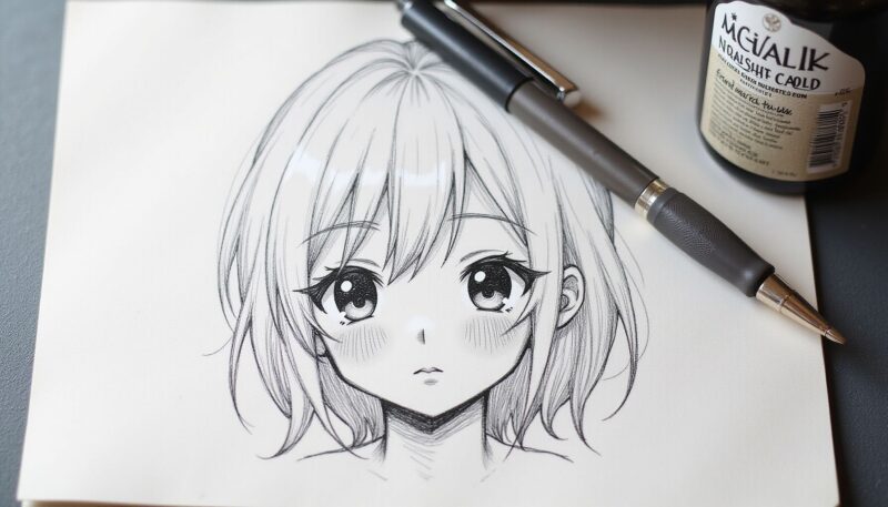 Step 5: Style with Hair and Final Details
