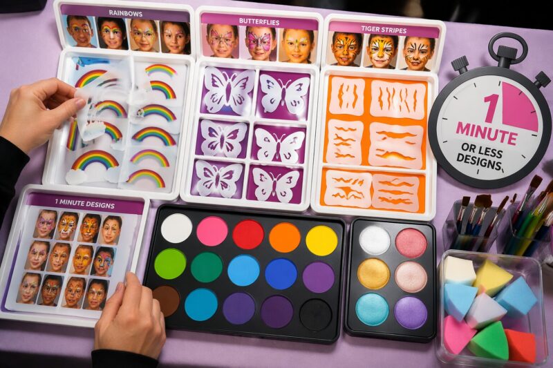 12 Genius Full-Face Paint Ideas That Are Easy to Recreate for Parties 4 The 12 Genius Face Paint Design Ideas
