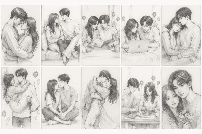 1. The Resting Head (Cozy Forehead-Near Hug)