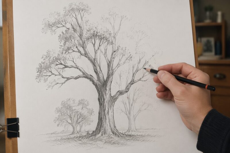 Step 3: Build Tree Structure and Foliage Masses