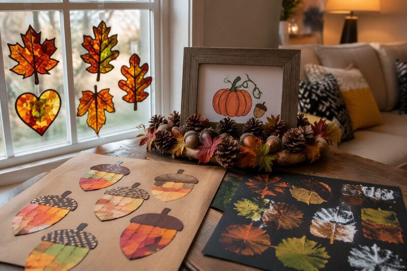 5. Fall Tree Painting with Canopy Depth