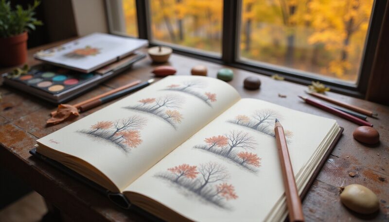 13 Brilliant Fall Drawing Ideas Everyone Should Know 7 ## 2. Pumpkins: From Simple to Sculptural