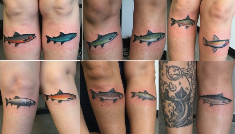 1. Realistic Rainbow Trout in Full Color