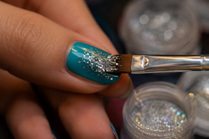 Step 4: Add Glitter Texture