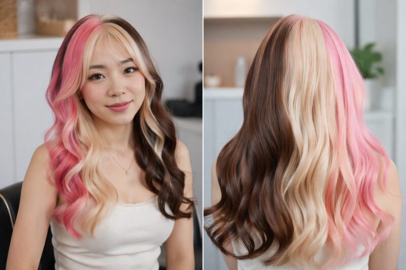 How to Make Neapolitan Hair Color Like a Pro 6 Step 6: Apply the Vanilla Cream Tone