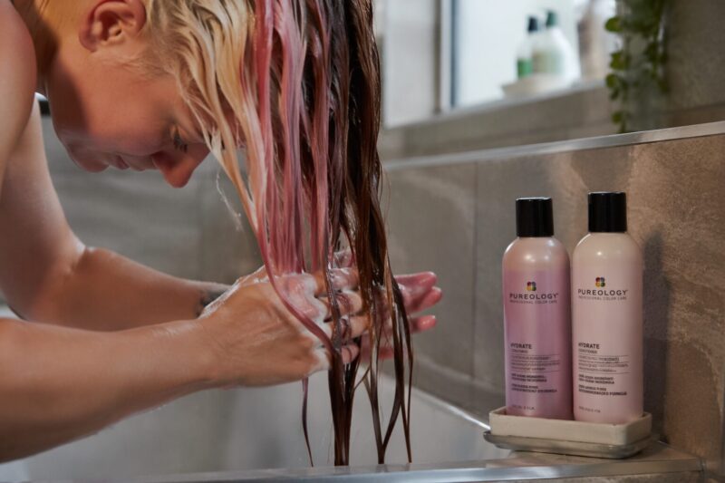 How to Make Neapolitan Hair Color Like a Pro 7 Step 7: Apply the Strawberry Pink Top Note
