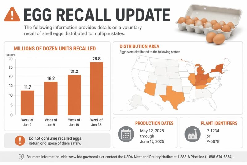 Recent Egg Recall Brands and Safety Procedures Explained 4 Anatomy of Recent Major Recalls