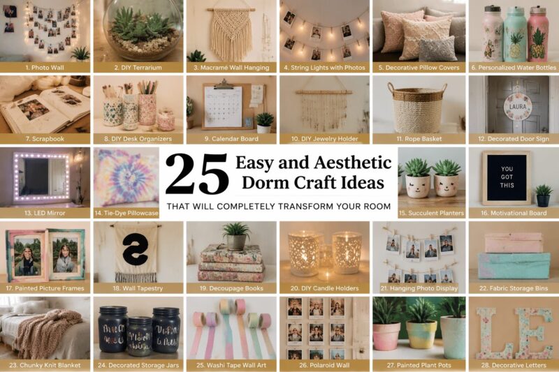 1. Washi-Tape Photo Grid