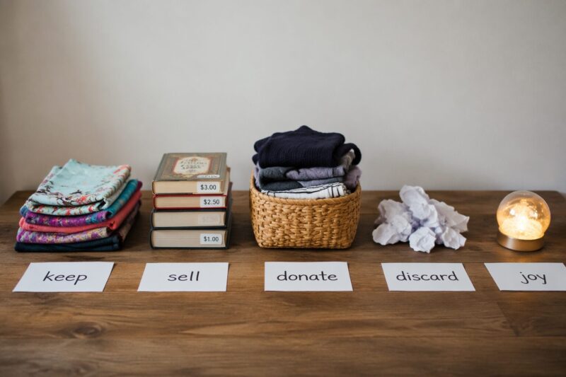 10 Practical Decluttering Ideas You Will Wish You Knew 5 3. The KonMari Philosophy