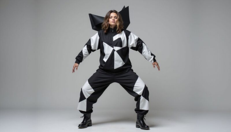 12 Beautiful Costume Ideas That Boost Curb Appeal 5 3. The Abstract Geometric Figure
