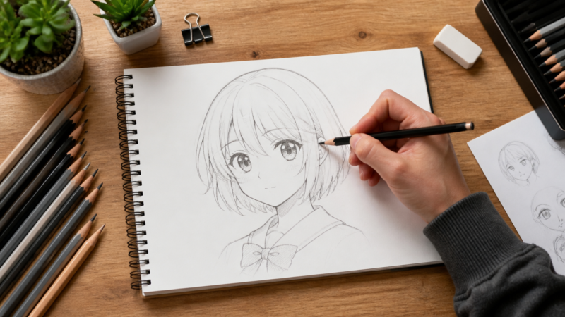 How to Draw Anime: Easy Step-by-Step Tutorial for Beginners