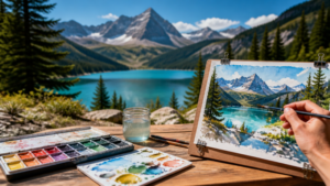 How to Paint a Watercolor Landscape: Easy Guide for Beginners