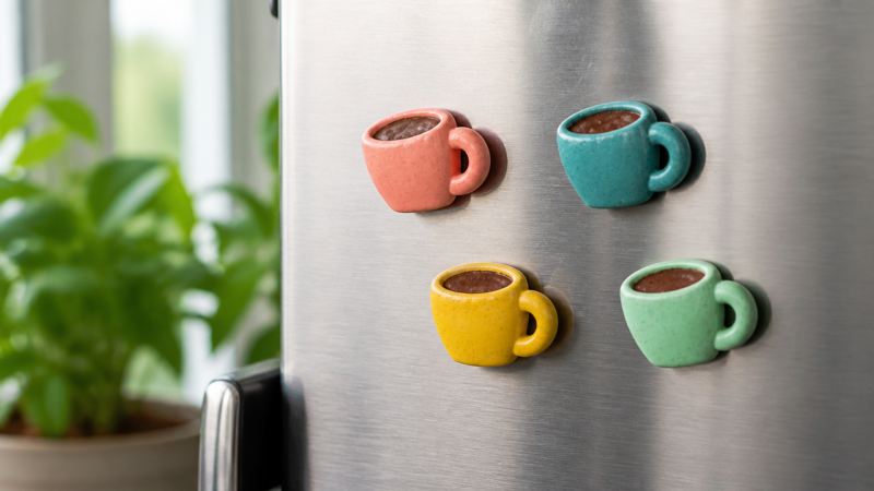 DIY Coffee Cup Clay Magnets: A Step-by-Step Guide for Beginners coffee cup clay magnet