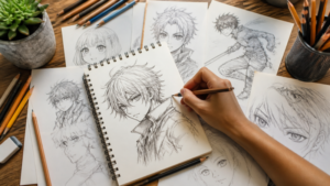 12 Creative Anime Sketch Ideas to Level Up Your Art