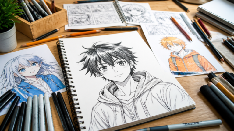 14 Manga Art Ideas You’ll Want to Draw Right Now 4 14 Manga Art Ideas You’ll Want to Draw Right Now