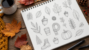 fall doodles
