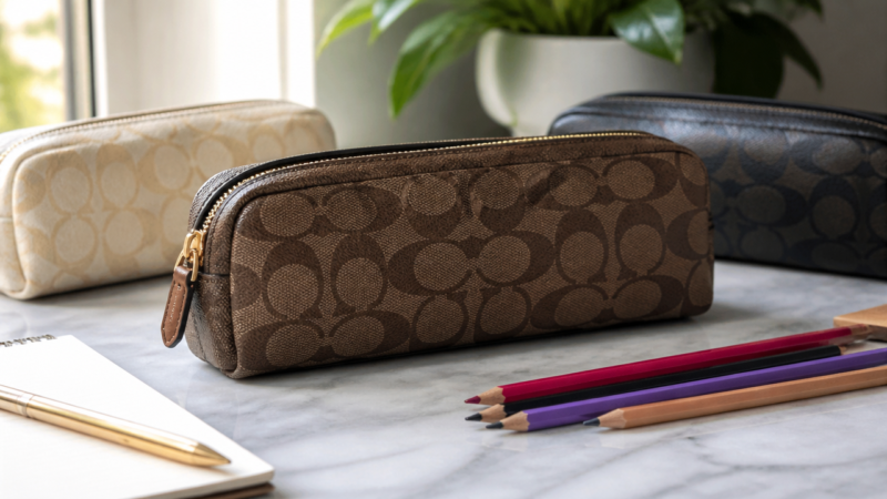 coach pencil cases