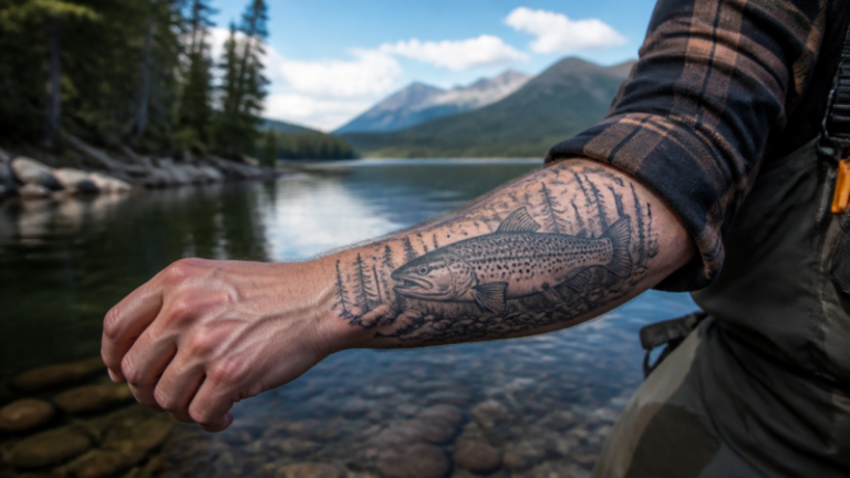 Trout Tattoo Designs for Nature Lovers