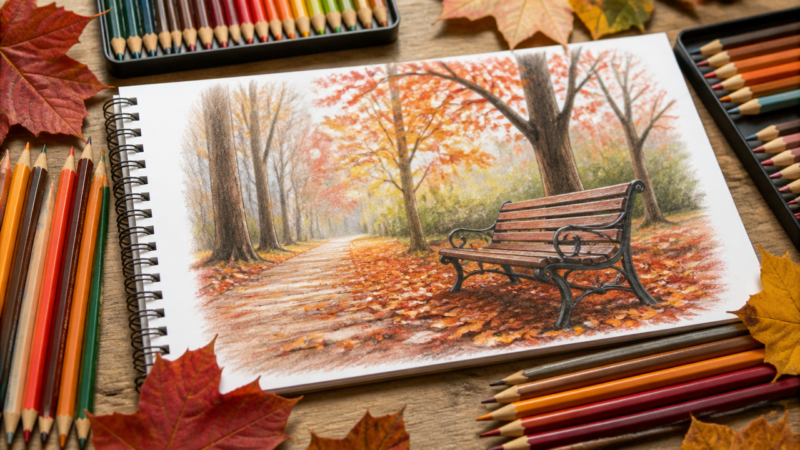Fall Drawings ideas