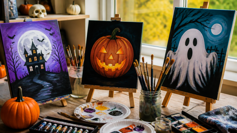 Halloween Painting Ideas