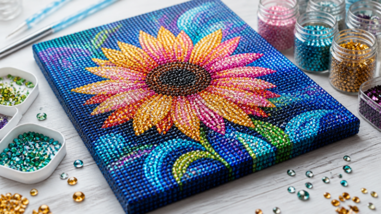 Easy DIY Rhinestone Art the Easy Way 9 easy diy rhinestone art