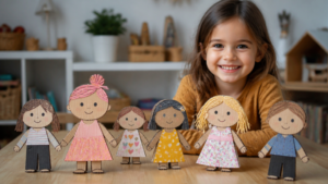 cardboard doll ideas