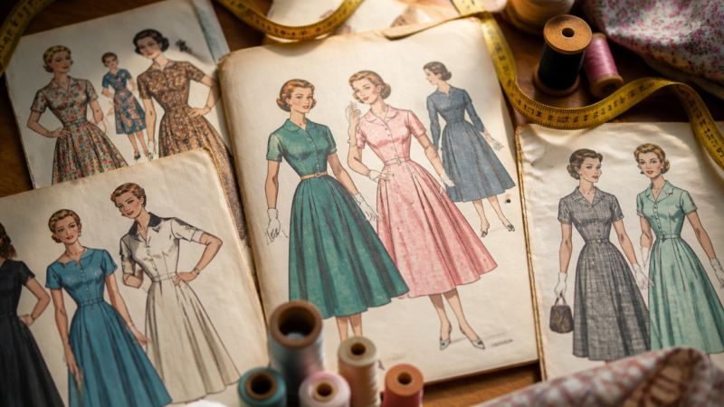 vintage sewing patterns