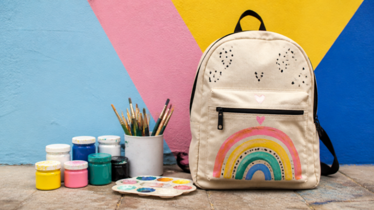 11 Beautiful Simple Painted Backpack Ideas Like a Pro 5 Simple painted backpack ideas