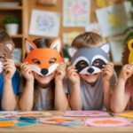 animal masks crafts for kids