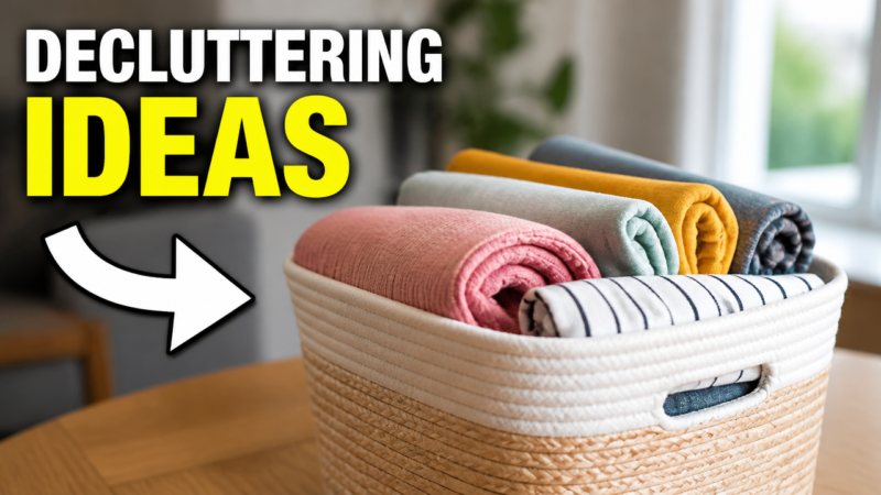 10 Practical Decluttering Ideas You Will Wish You Knew 1 decluttering ideas