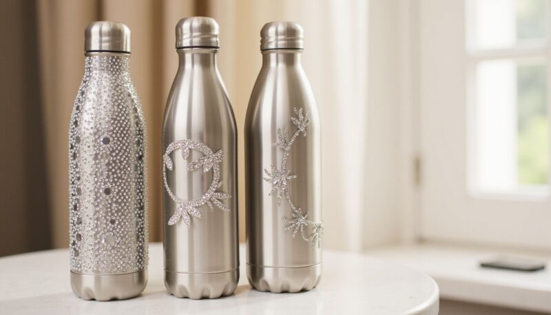 3. Crystallized Hydration Bottles