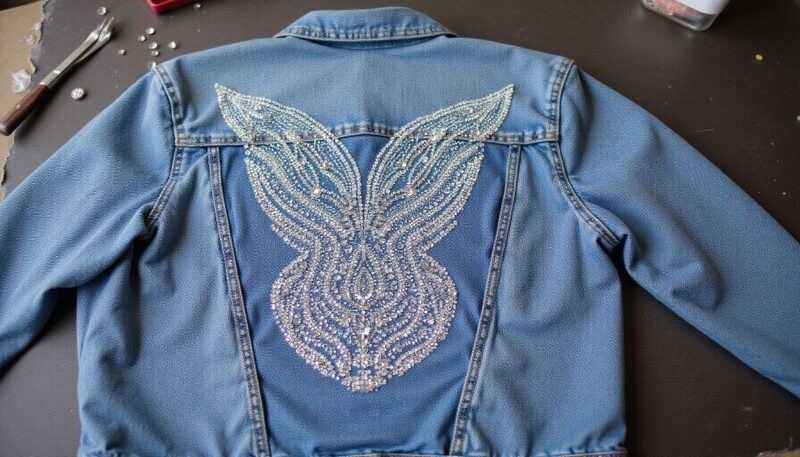7. Embellished Denim Jackets