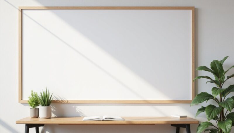 12 Creative Bulletin Board Designs for Every Classroom 3 1. Minimalist White-Space Display