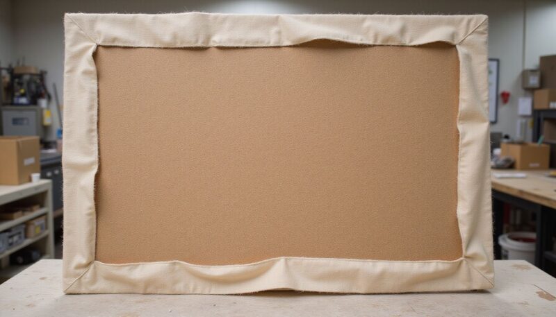12 Creative Bulletin Board Designs for Every Classroom 5 3. DIY Fabric-Wrapped Cardboard Board