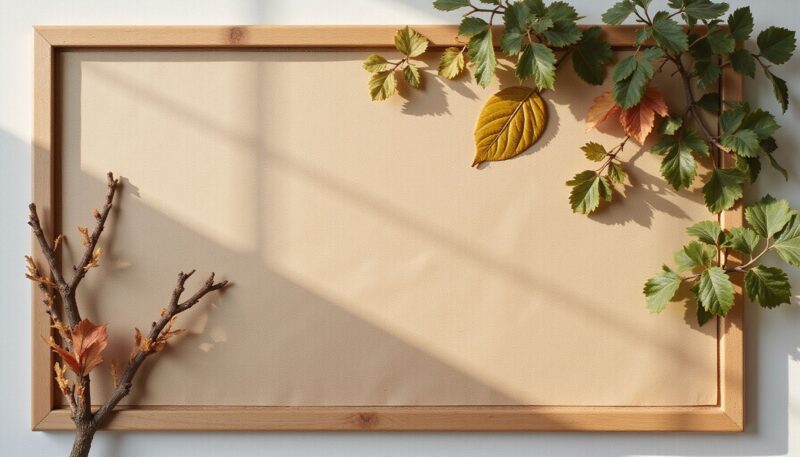 12 Creative Bulletin Board Designs for Every Classroom 8 6. Nature-Inspired Texture Collage