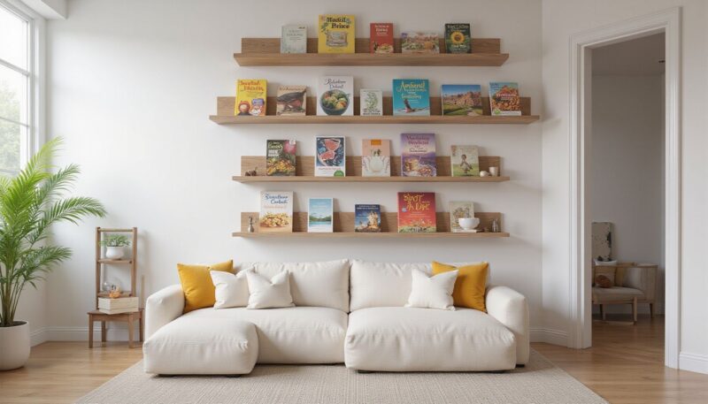 7. Smart Picture-Ledge Displays