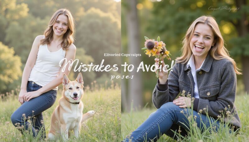 How to Master Outdoor Senior Photo Poses Like a Pro 7 Step 5: Capturing Dynamic Over-the-Shoulder Angles
