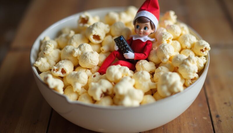 5. Microwave Popcorn Movie Night