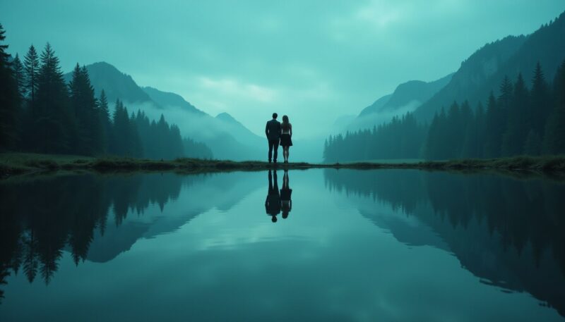 6. Modern Reflective Surface Shot