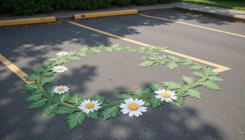 5. Organic Floral Vines
